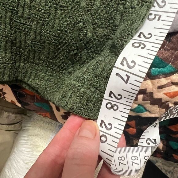 Pusco matching green knitted Hooded top medium pants green Brazilian vintage - Picture 13 of 14